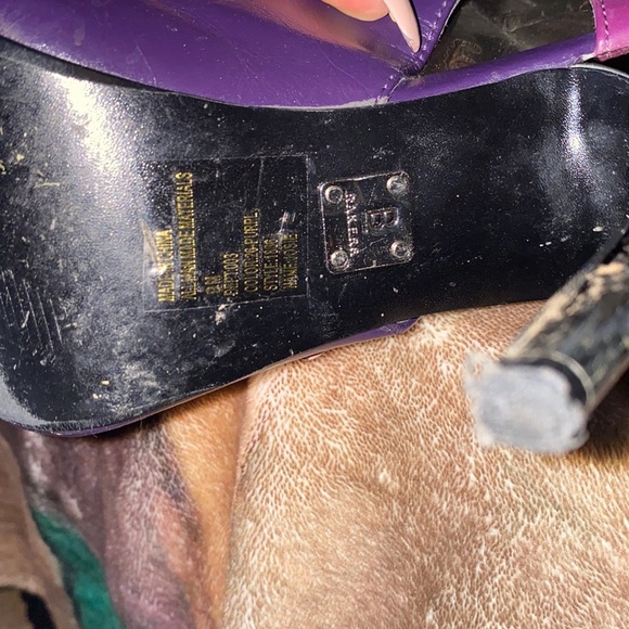 Buckle Baker high heel over ankle open toe - Picture 2 of 5